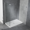 Brighten Up Matte White Contemporary Design Shower Enclosure