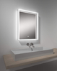 Temper Glass Anti-fog Rectangle LED Bathroom Mirror
