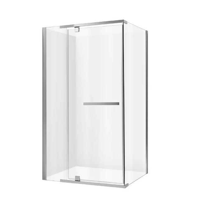 Pivot Chrome Rectangle Shower Enclosure