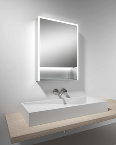  IP44, Dimmable LED Cabinet Mirror with Optional Functions