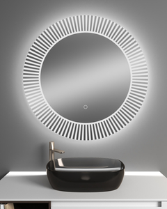 Luxurious Nice Decoration Round Led Mirror