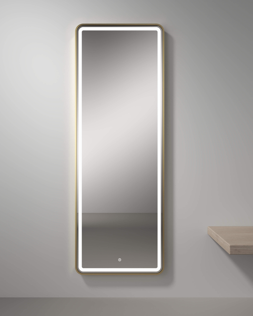 Big Size Aluminium Modern Design Rectangle LED Bathroom Mirror