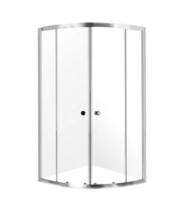 Round Central Entry 6 Mm-thick Shower Enclosure