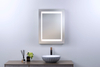 Smart Design Single Door Wall Mounted LED Mirror Cabinet Mirror