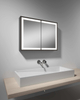 Waterproof IP44 Anti Fog Hang Mirror Cabinet