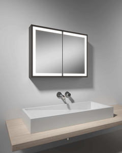 Waterproof IP44 Anti Fog Hang Mirror Cabinet