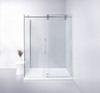  Big Rollers Stainless Steel Tempered Glass Shower Enclosure