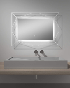  Transparent Border Great Design Suitable Led Mirror