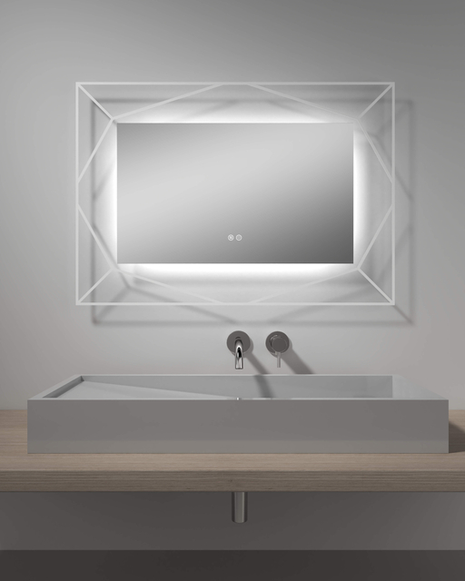  Transparent Border Great Design Suitable Led Mirror