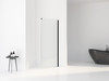 Black Aluminium Frame Sliding Shower Enclosure