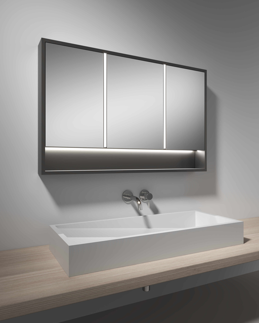 Frame Trichromatic Light Pollution-free Mirror Cabinet