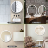 Round Shape Backlit LED Mirror 