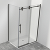 304 Stainless Steel Big Roller Sliding Shower Door