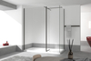 One Fixed Panel Walk-in Shower Door With Top Bar Wholesale