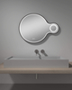 Customized Design Bathroom Led Mirror with Magnify Mirror 