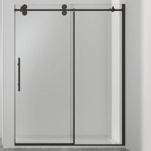 8mm Modern Style Black Shower Enclosure