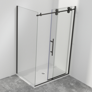 304 Stainless Steel Big Roller Sliding Shower Door