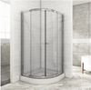 Round Central Entry 6 Mm-thick Shower Enclosure