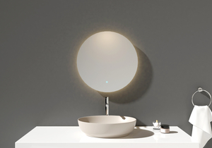 Wholesale LED Smart Bathroom Mirror Backlit Light Round Touch Switch Bathroom Mirror for Home/Hotel