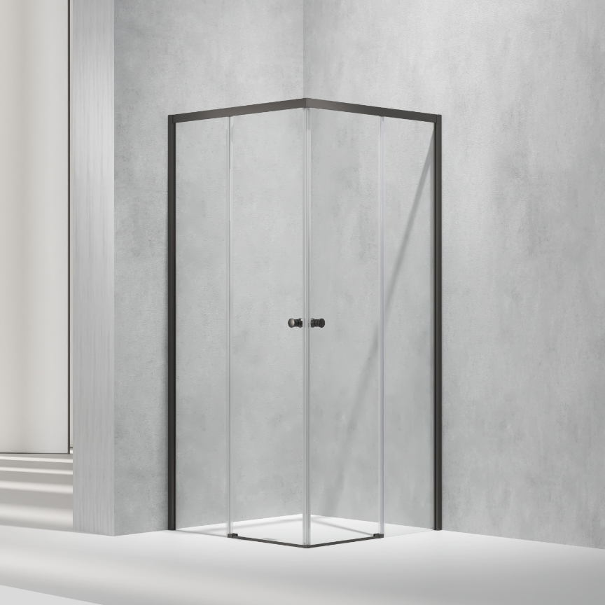 What is the difference between a shower door and shower enclosure?