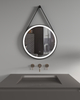 Belted Framed Wall Hanging Led Mirror