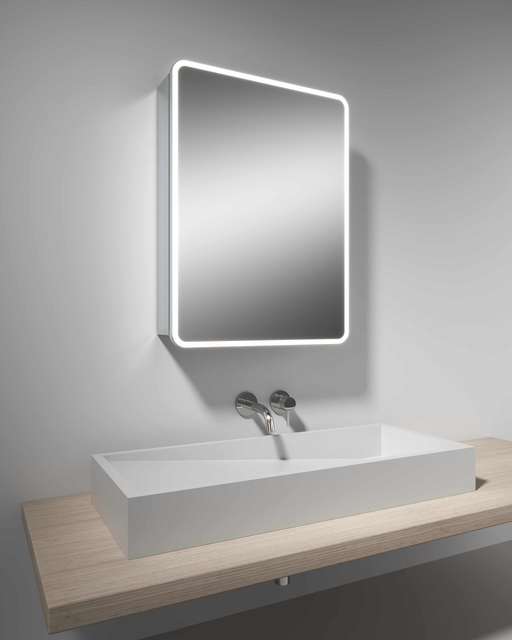 Single Door Medicine Bathroom Mirror Cabinet