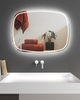 Irregular Brightness Adjustment Waterproof Led Mirror