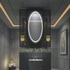 Oval Bathroom Furniture Led Mirror