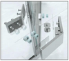 304 S.S. Frame Luxury Hinge Shower Enclosure 